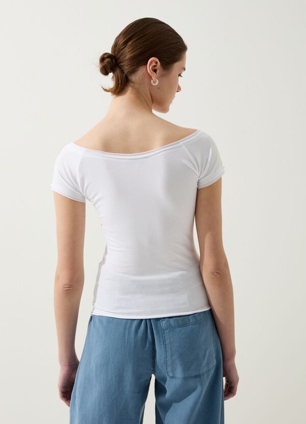 Ovs T-shirt Con Scollo A Barca