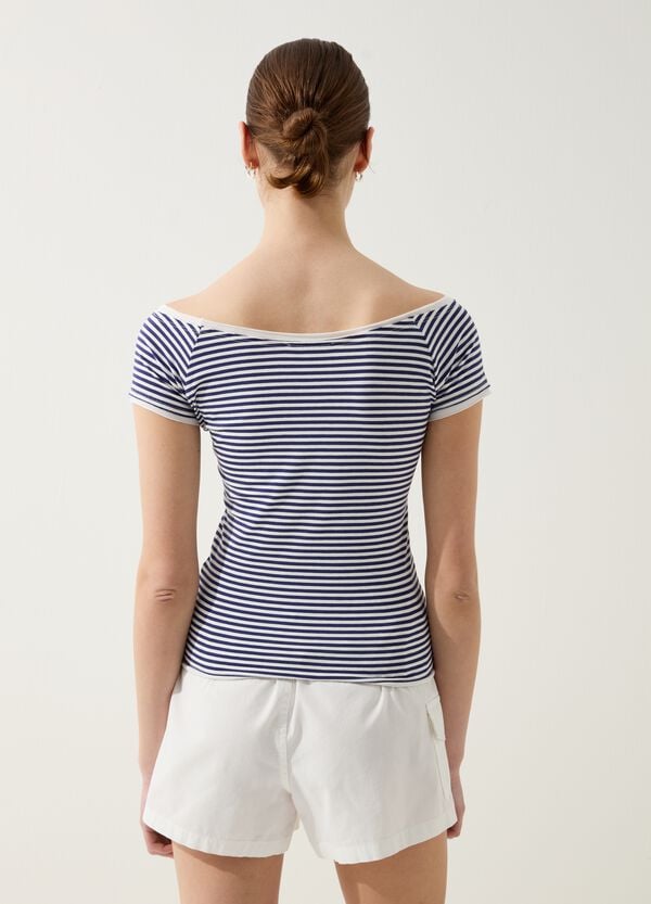 Ovs T-shirt Con Scollo A Barca