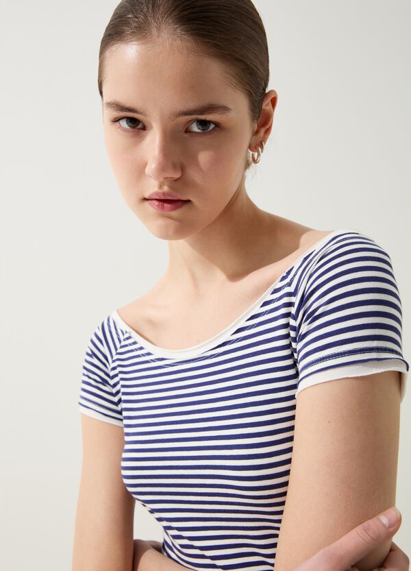 Ovs T-shirt Con Scollo A Barca