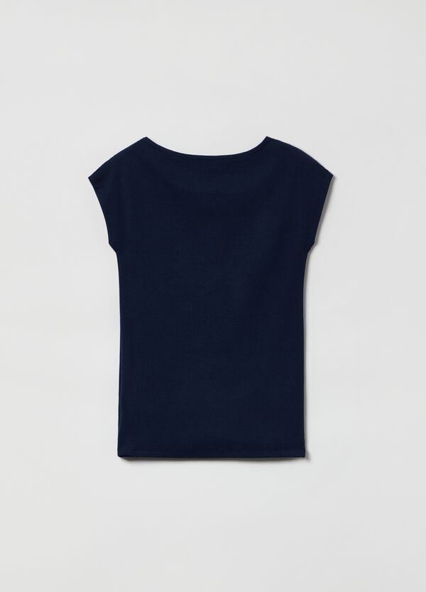 Ovs T-shirt Con Scollo A Barchetta