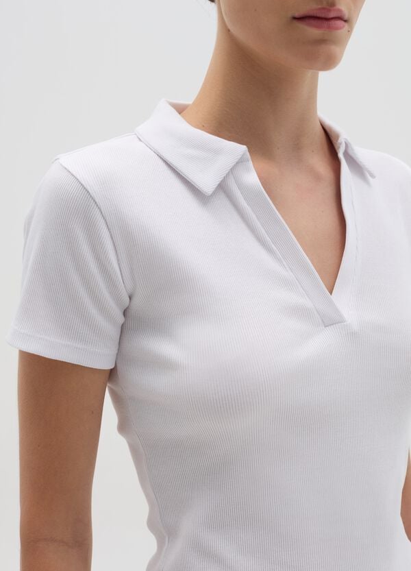 Ovs T-shirt Con Scollo A Polo