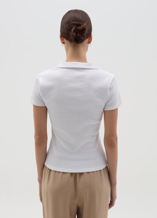 Ovs T-shirt Con Scollo A Polo