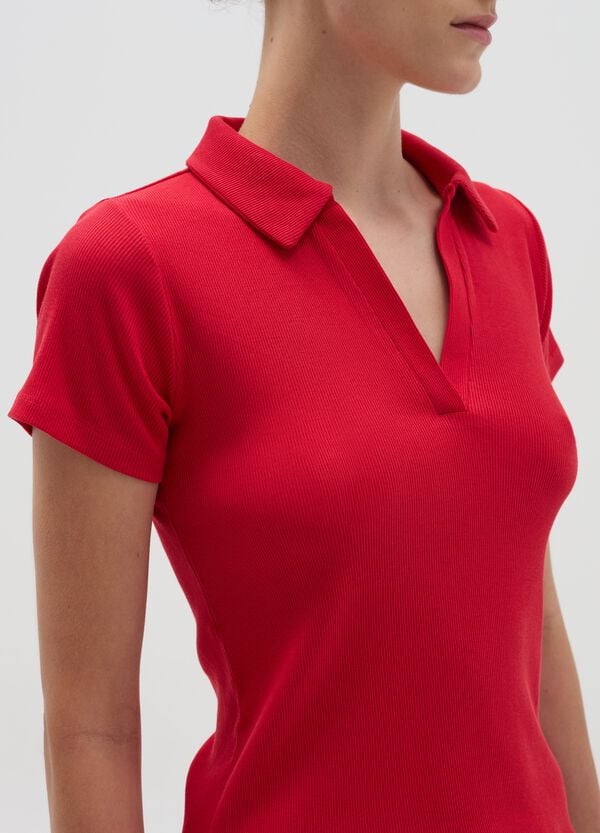Ovs T-shirt Con Scollo A Polo