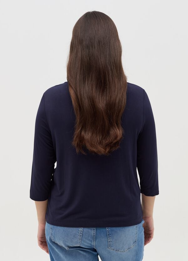 Ovs T-shirt Con Scollo A V Curvy