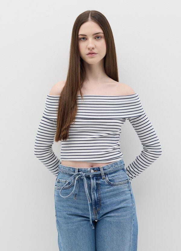 Ovs T-shirt con spalle scoperte