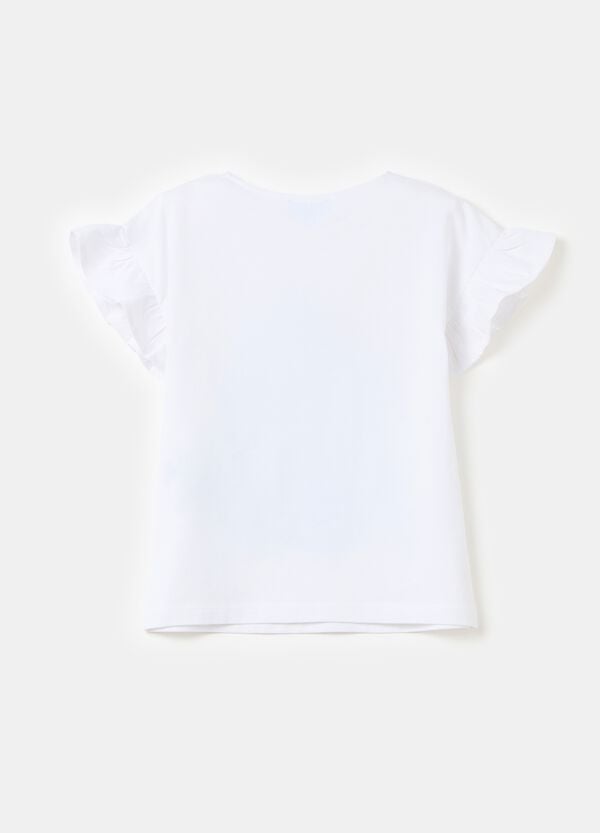 Ovs T-shirt Con Stampa Elsa E Strass