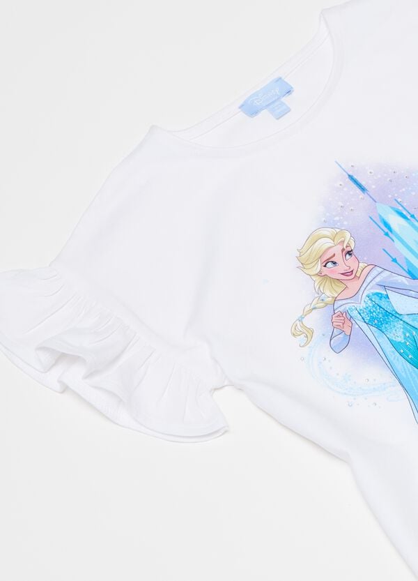 Ovs T-shirt Con Stampa Elsa E Strass