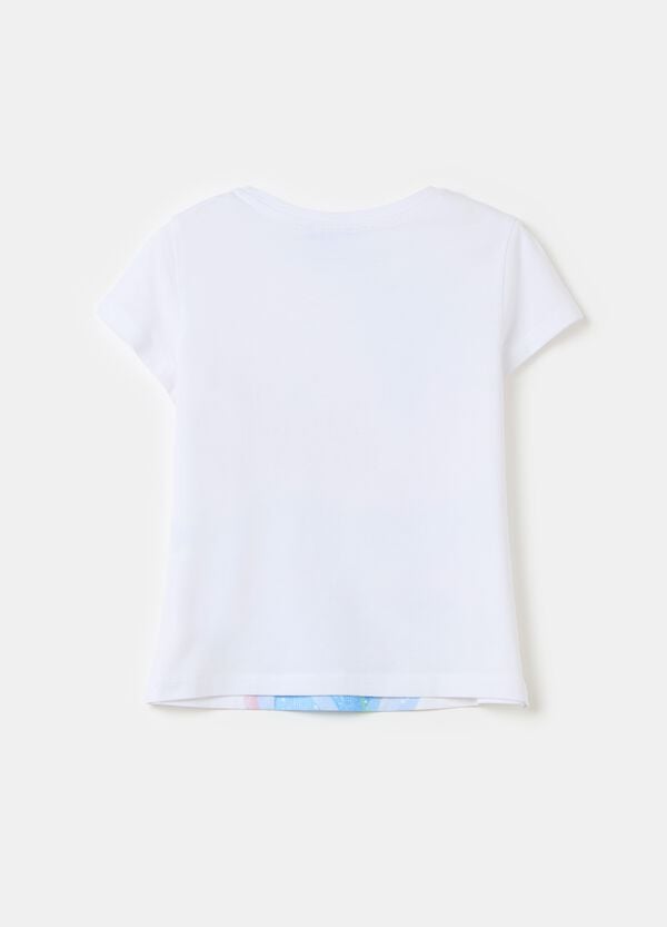 Ovs T-shirt Con Stampa Elsa E Strass