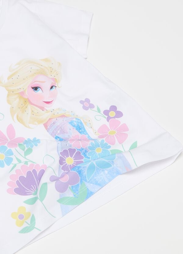 Ovs T-shirt Con Stampa Elsa E Strass