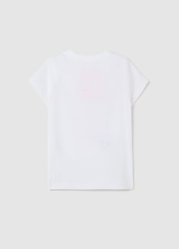 Ovs T-shirt Con Stampa Fiori E Ricamo Lettering