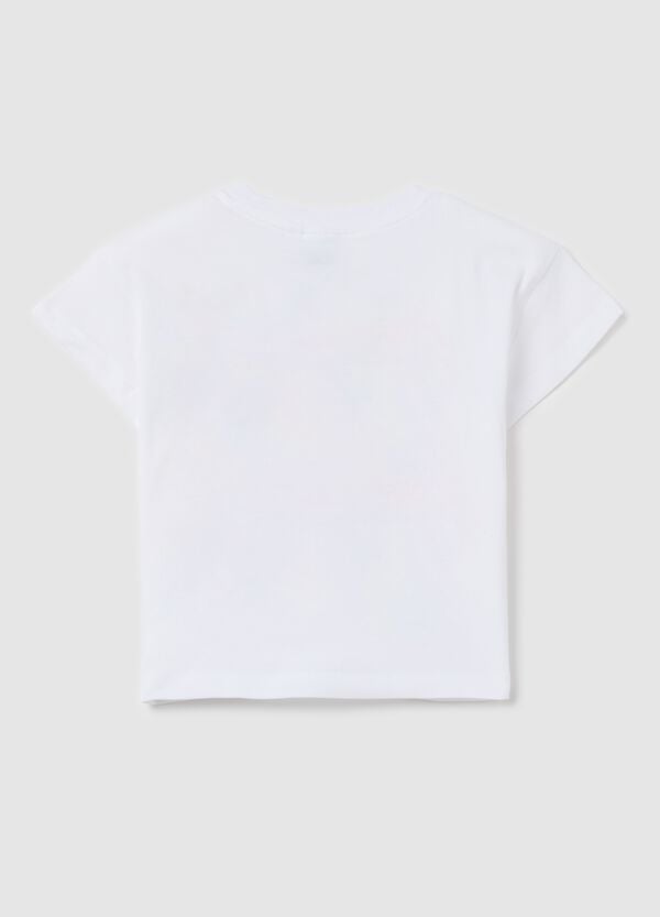 Ovs T-shirt Con Stampa Hello Kitty E Paillettes