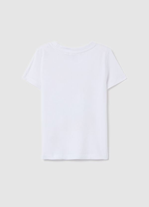 Ovs T-shirt Con Stampa Hello Kitty E Paillettes