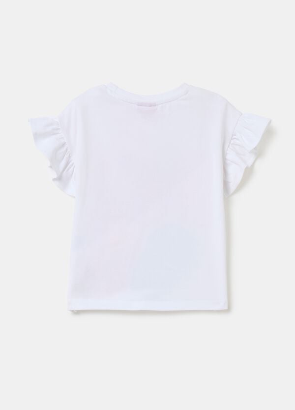Ovs T-shirt Con Stampa La Sirenetta E Paillettes