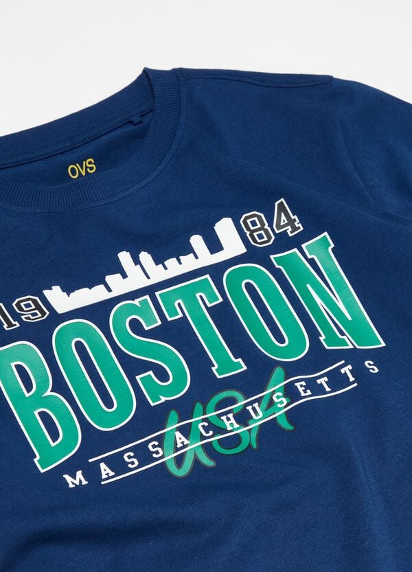 Ovs T-shirt Con Stampa Lettering College