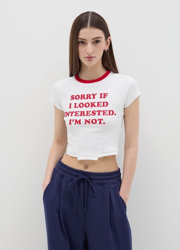 Ovs T-shirt con stampa lettering