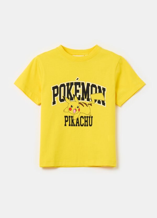 Ovs T-shirt con stampa Pokemon Pikachu