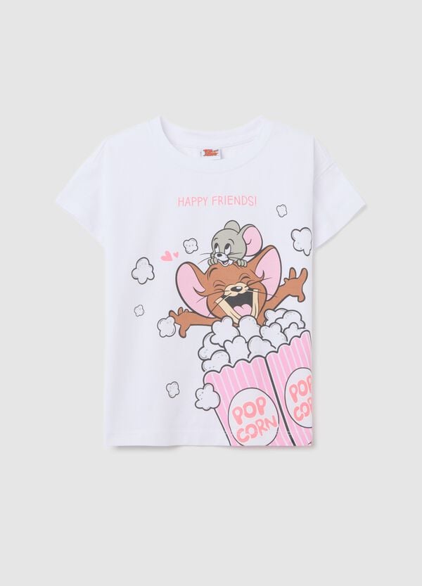 Ovs T-shirt con stampa Tom & Jerry