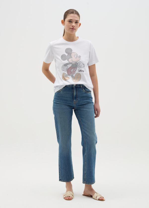 Ovs T-shirt Con Topolino In Strass