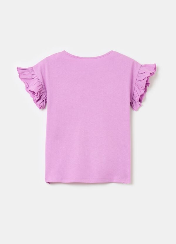 Ovs T-shirt Con Volant E Tasca