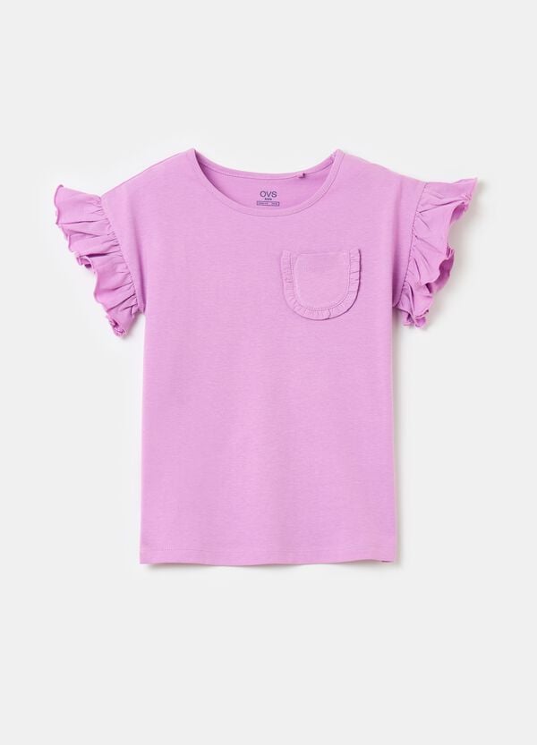 Ovs T-shirt con volant e tasca