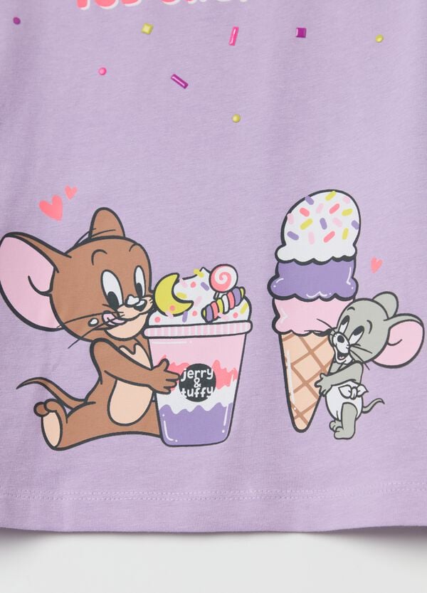Ovs T-shirt Con Volant Stampa Jerry