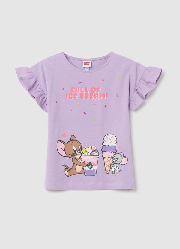 Ovs T-shirt con volant stampa Jerry