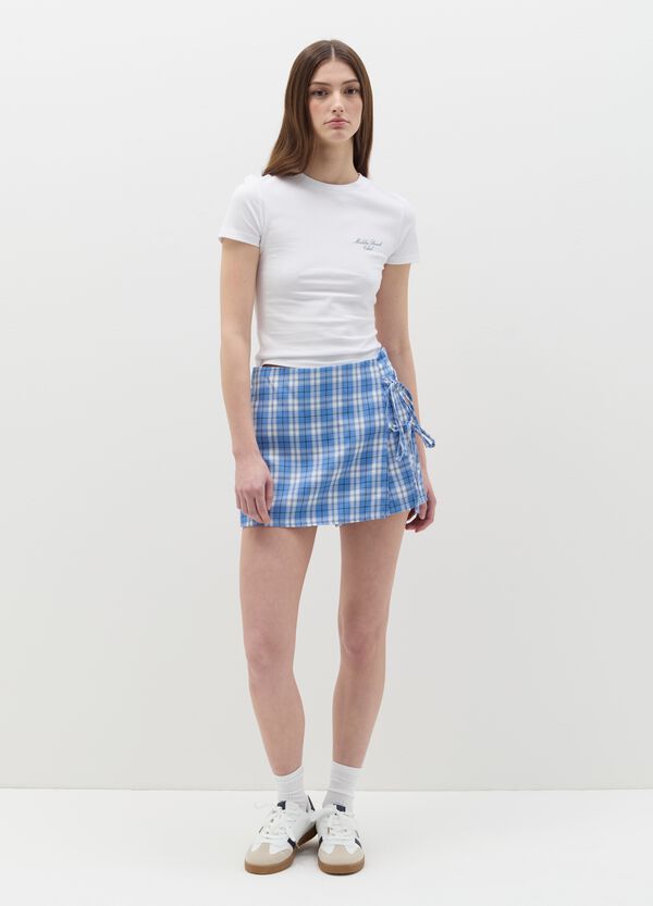 Ovs T-shirt Crop Con Stampa Lettering