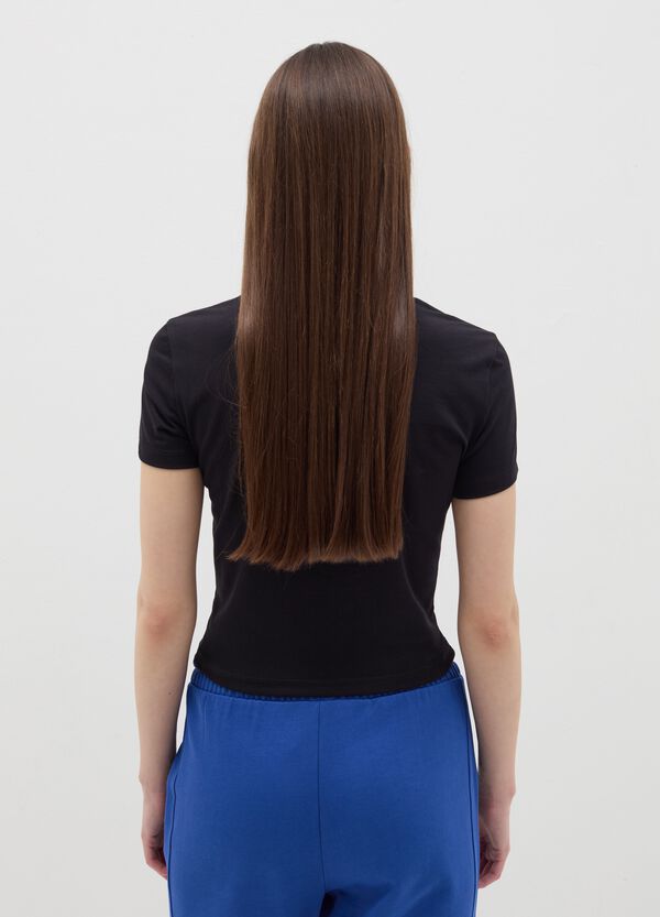 Ovs T-shirt Cropped Con Stampa