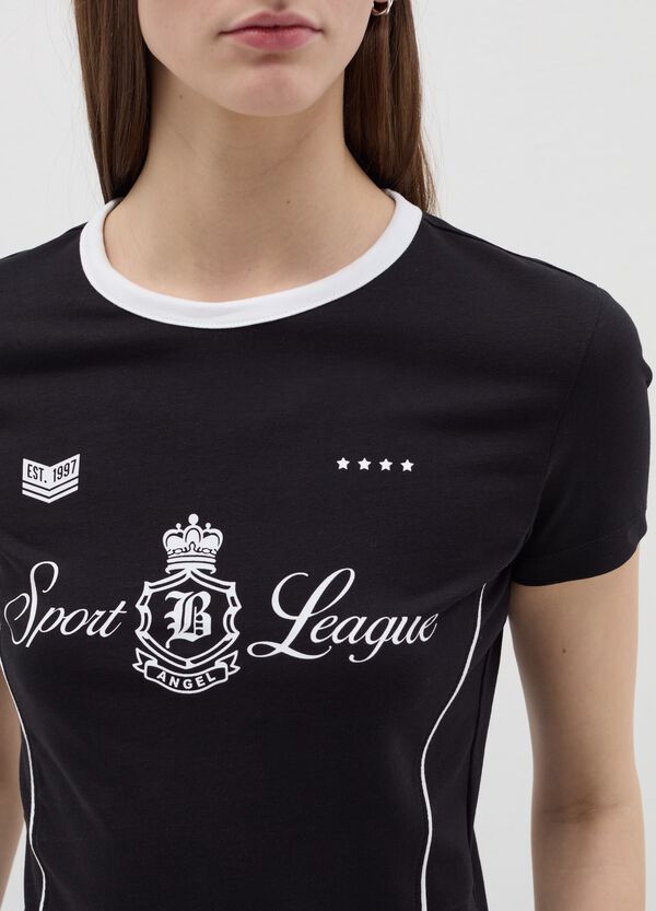 Ovs T-shirt Cropped Con Stampa