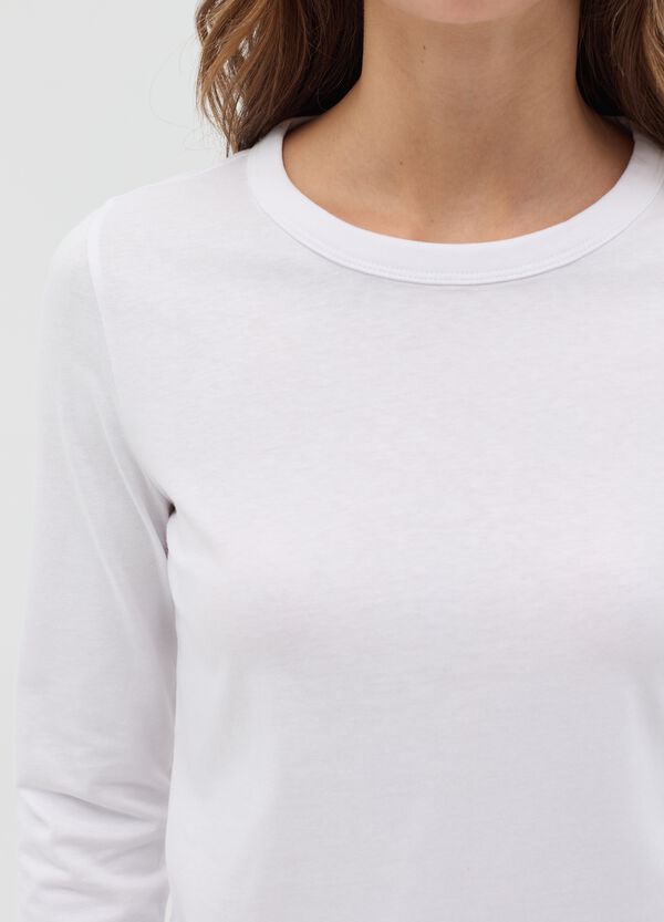 Ovs T-shirt Essential A Maniche Lunghe In Cotone