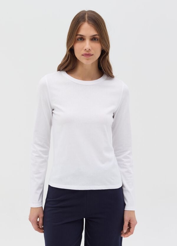 Ovs T-shirt Essential a maniche lunghe in cotone