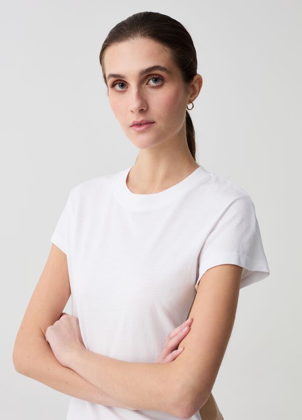 Ovs T-shirt Essential Con Bande A Contrasto