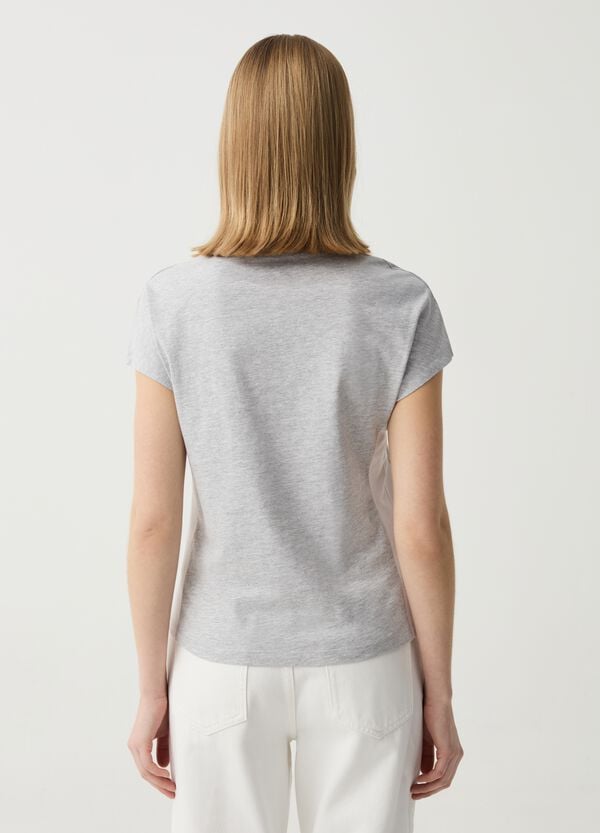 Ovs T-shirt Essential Con Bande A Contrasto