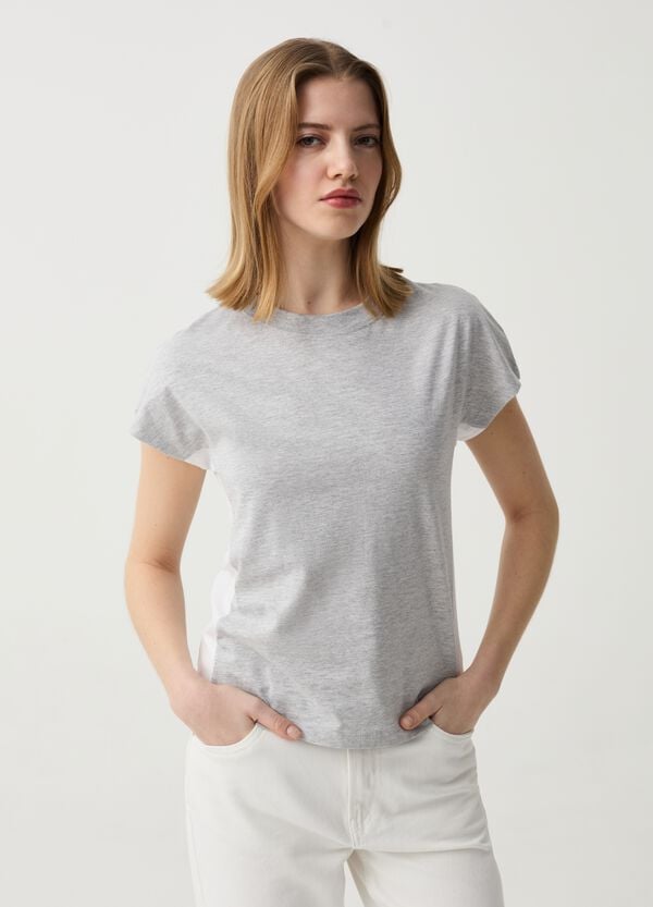 Ovs T-shirt Essential con bande a contrasto