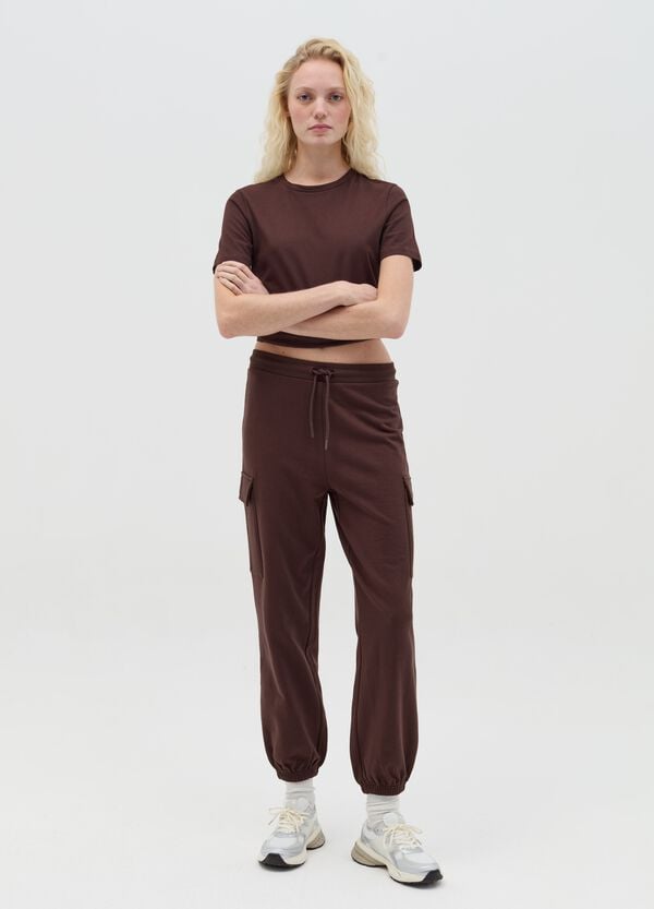 Ovs T-shirt Essential Girocollo In Cotone