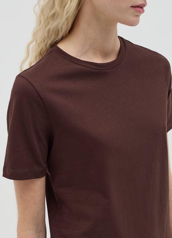 Ovs T-shirt Essential Girocollo In Cotone