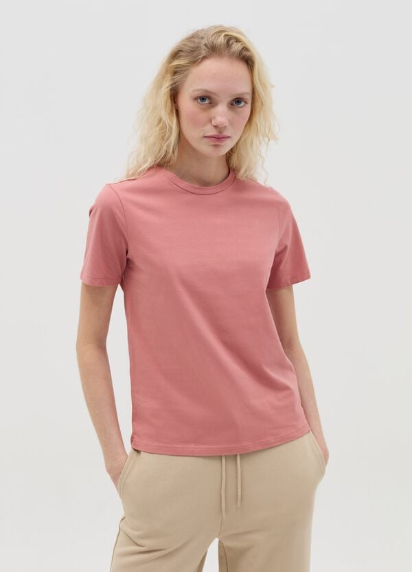Ovs T-shirt Essential Girocollo In Cotone