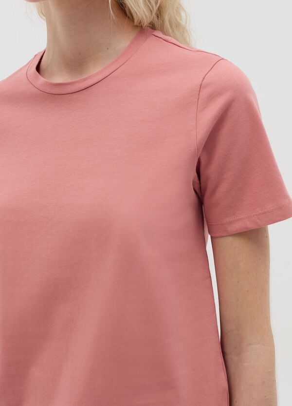 Ovs T-shirt Essential Girocollo In Cotone