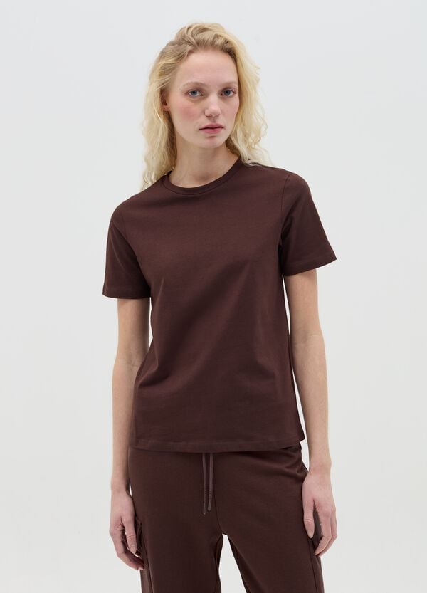 Ovs T-shirt Essential girocollo in cotone