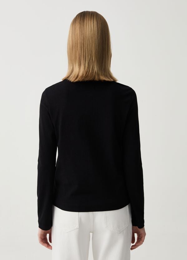 Ovs T-shirt Essential In Cotone A Maniche Lunghe