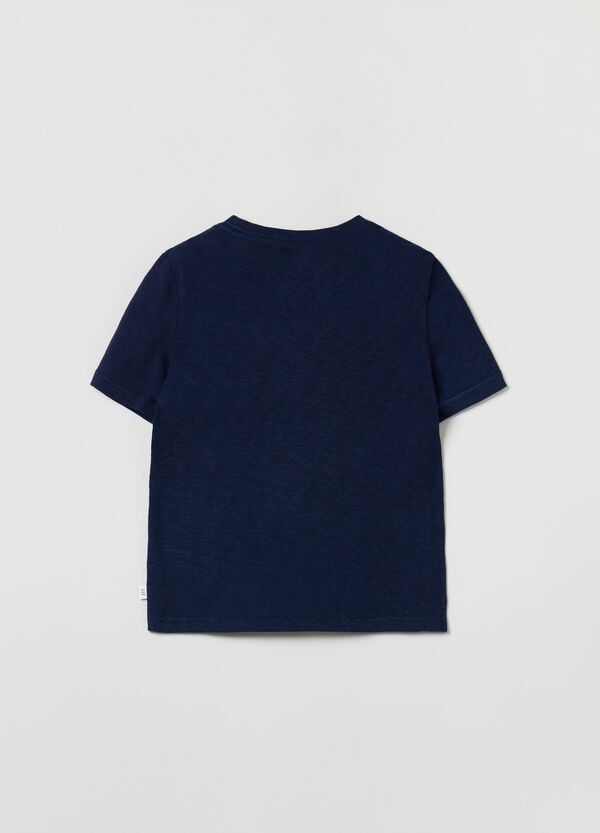 Ovs T-shirt Girocollo Con Taschino