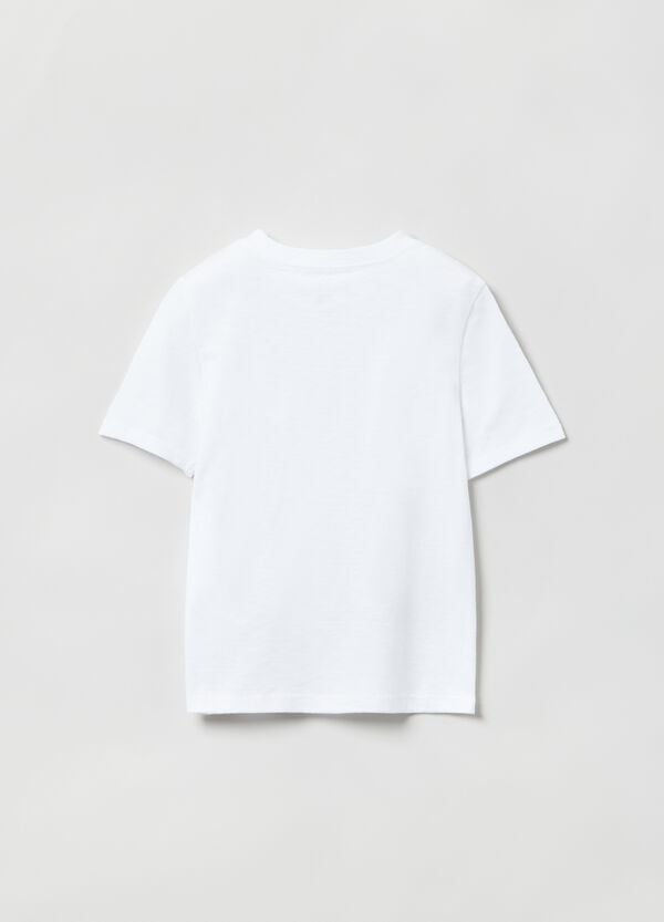 Ovs T-shirt Girocollo Con Taschino