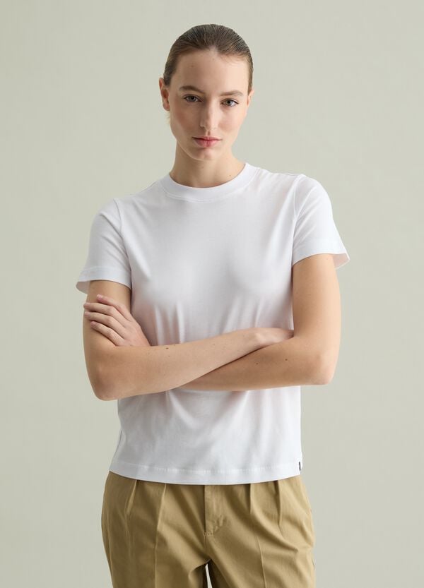 Ovs T-shirt Girocollo In Cotone