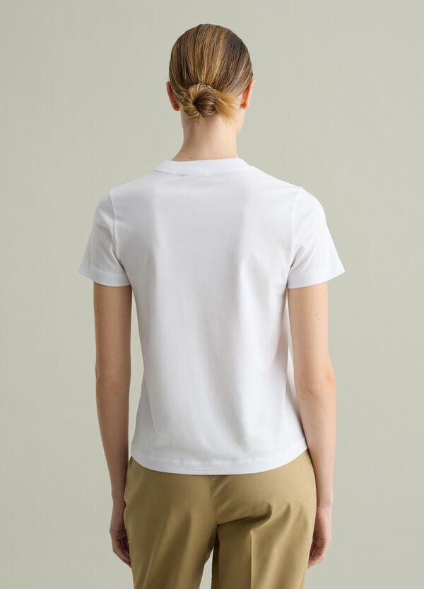 Ovs T-shirt Girocollo In Cotone