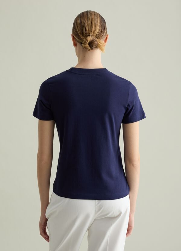 Ovs T-shirt Girocollo In Cotone