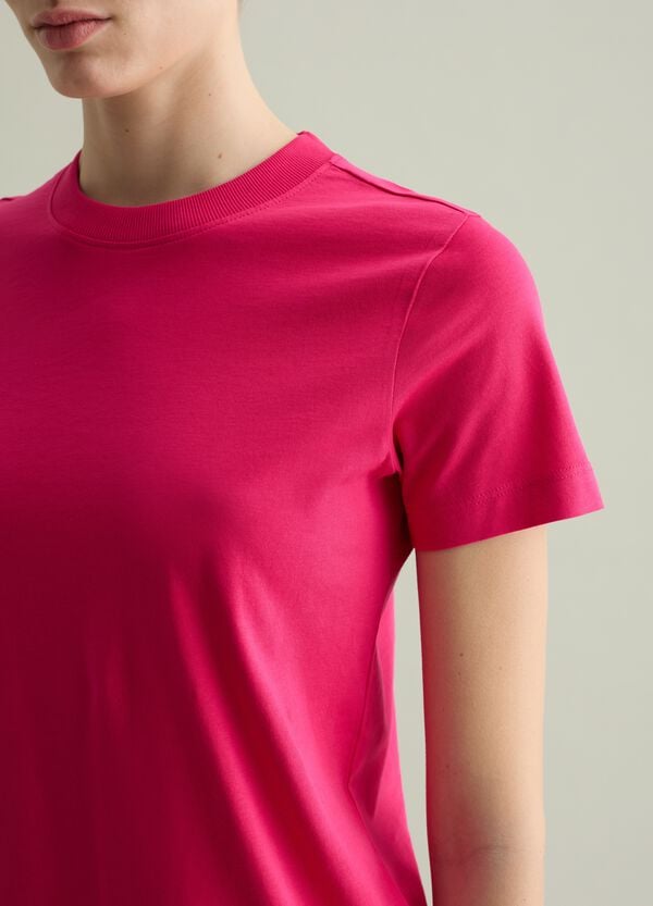 Ovs T-shirt Girocollo In Cotone