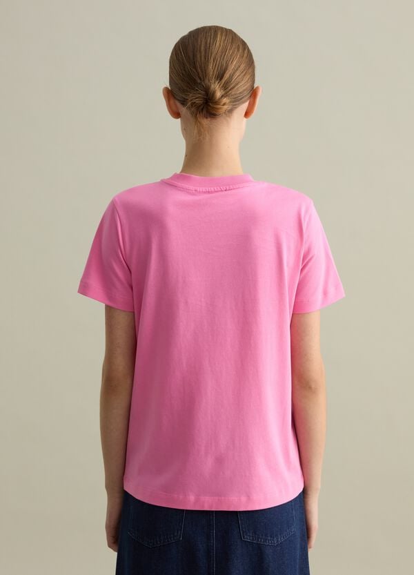 Ovs T-shirt Girocollo In Cotone