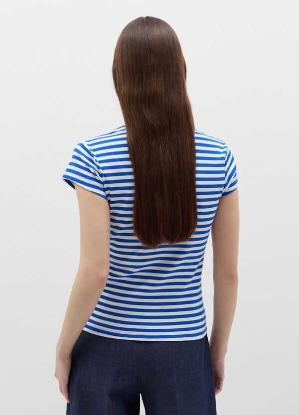 Ovs T-shirt Girocollo In Cotone