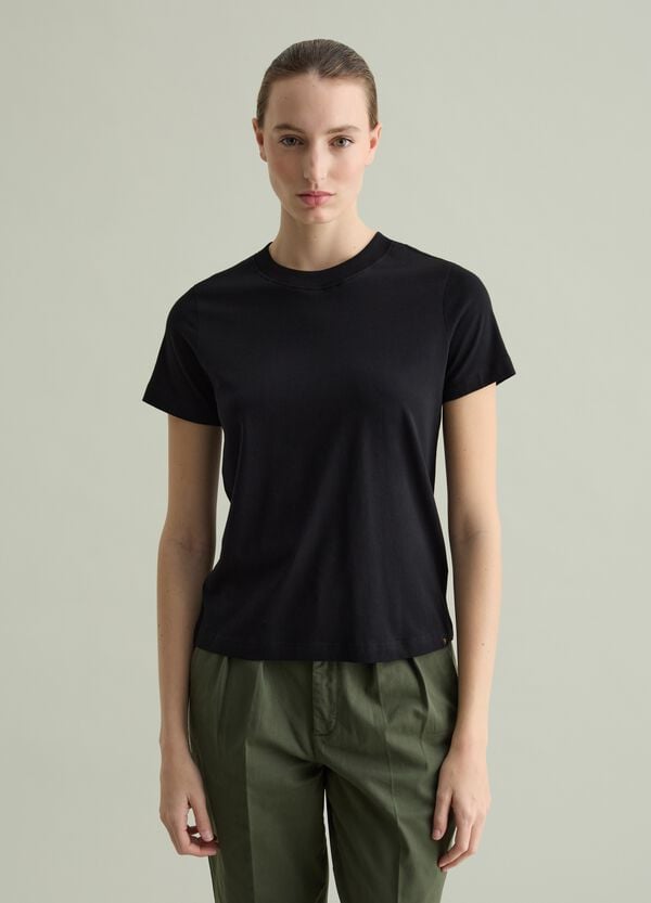 Ovs T-shirt Girocollo In Cotone