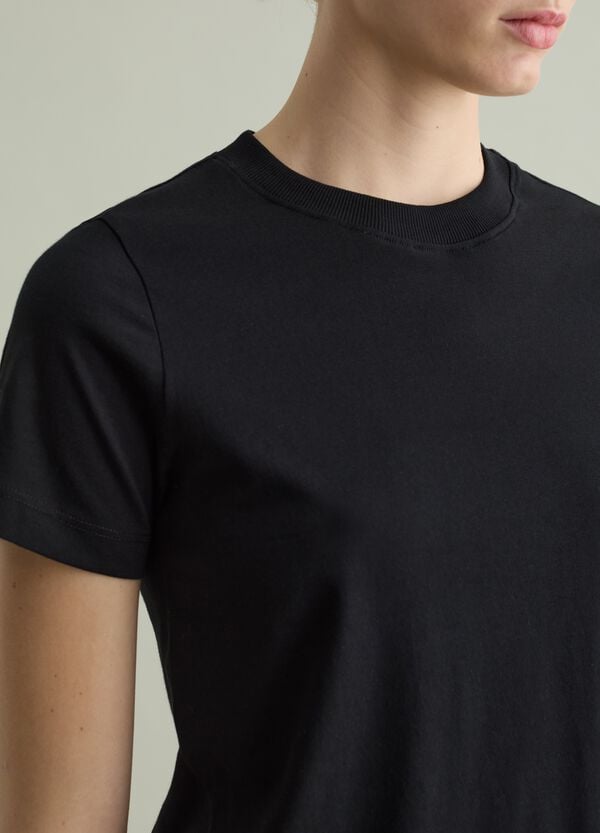 Ovs T-shirt Girocollo In Cotone